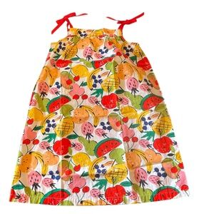 Hanna Andersson Fruit Print Pillowcase Dress Size 130cm 8/9 US Watermelon